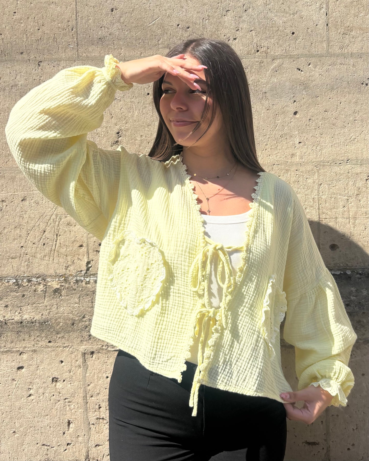 Gilet Adeline jaune