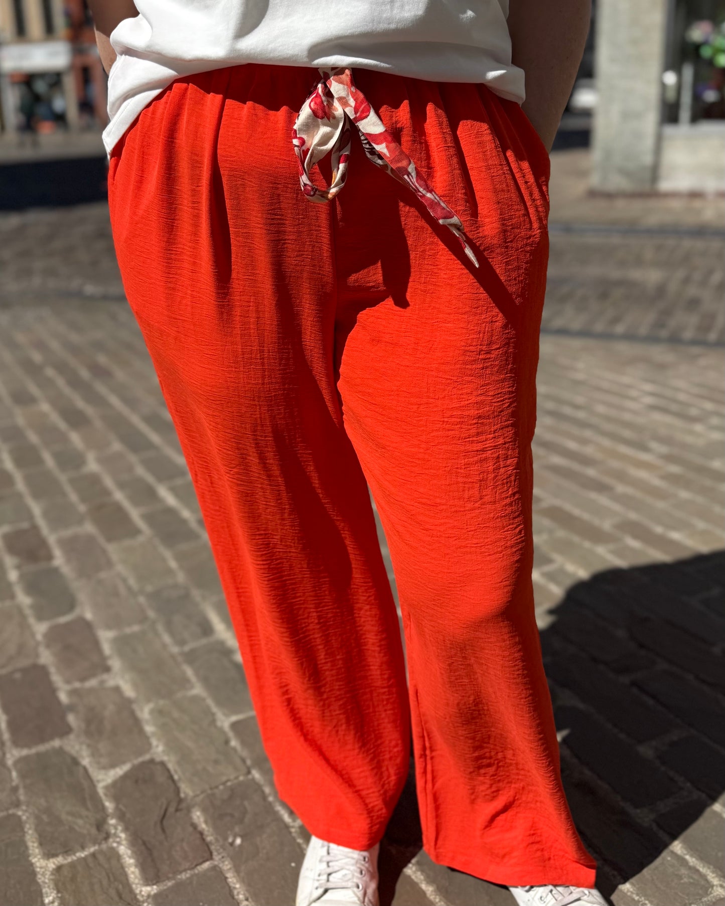 Pantalon Fiona orange