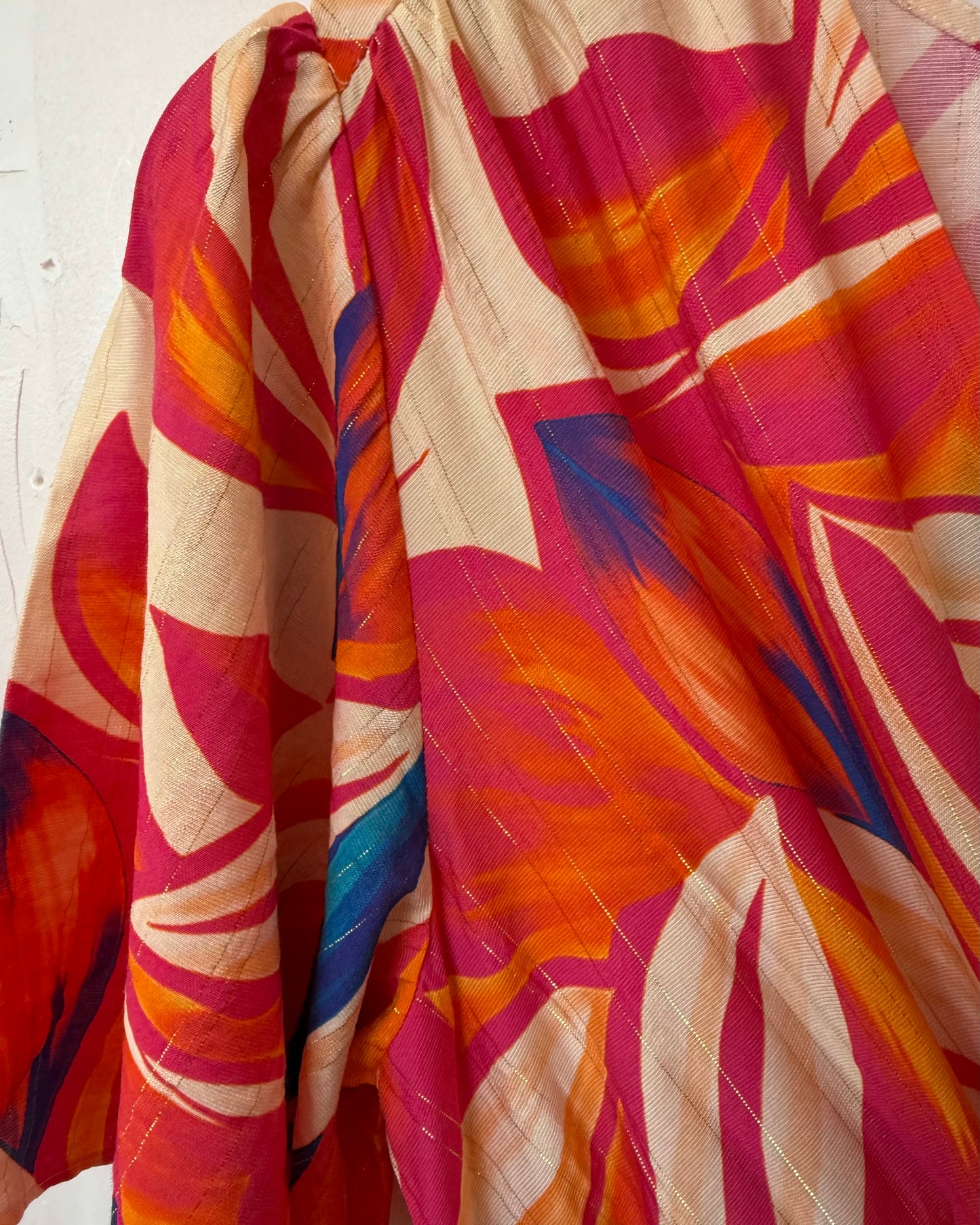 Robe multicolore