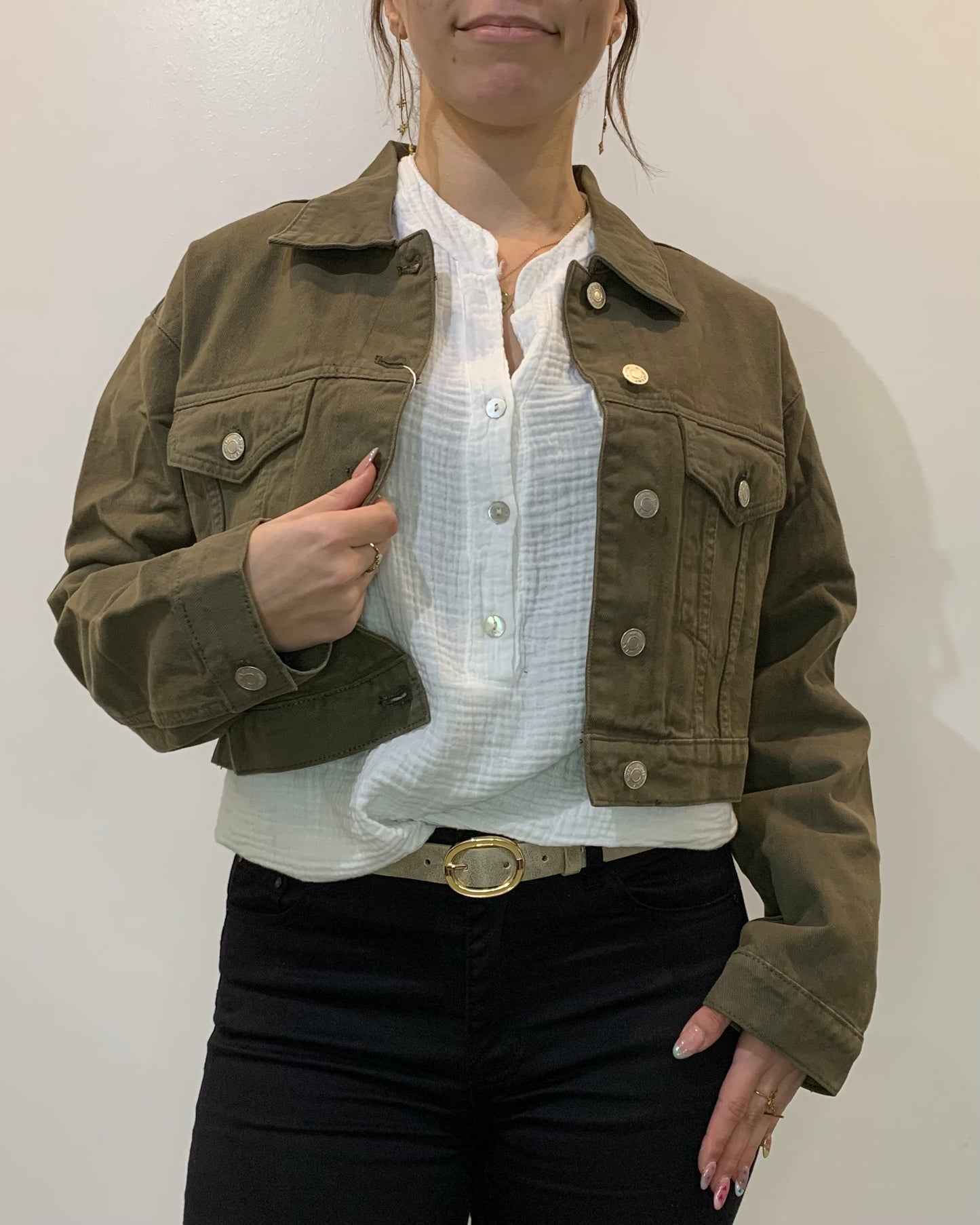 Veste Beverly kaki