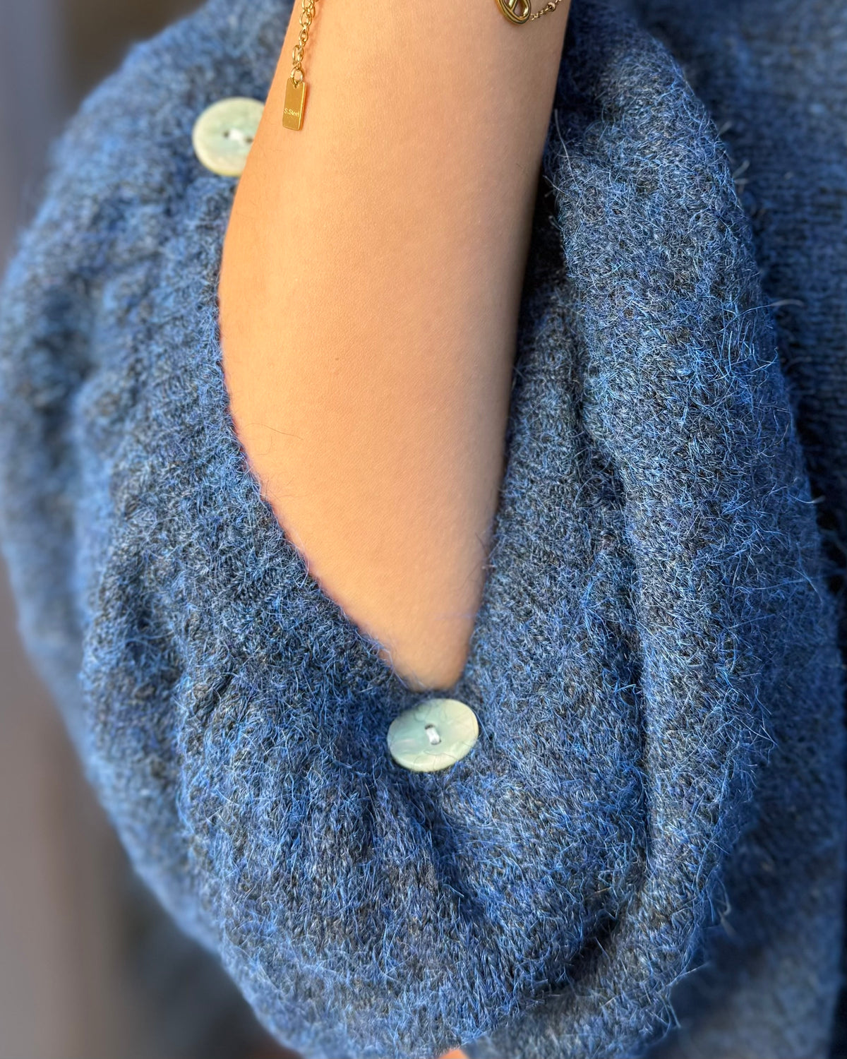 Pull oversize chauve souris marine 36 à 50
