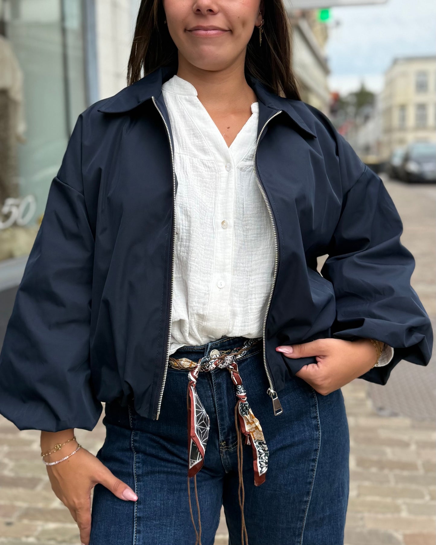 Bombers impermeable marine
