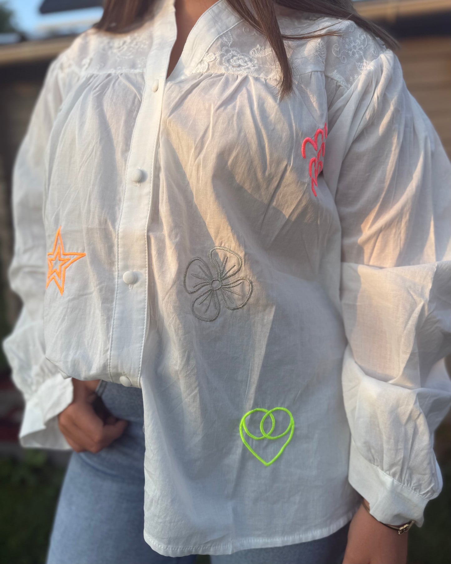 Chemise brodé Kelly