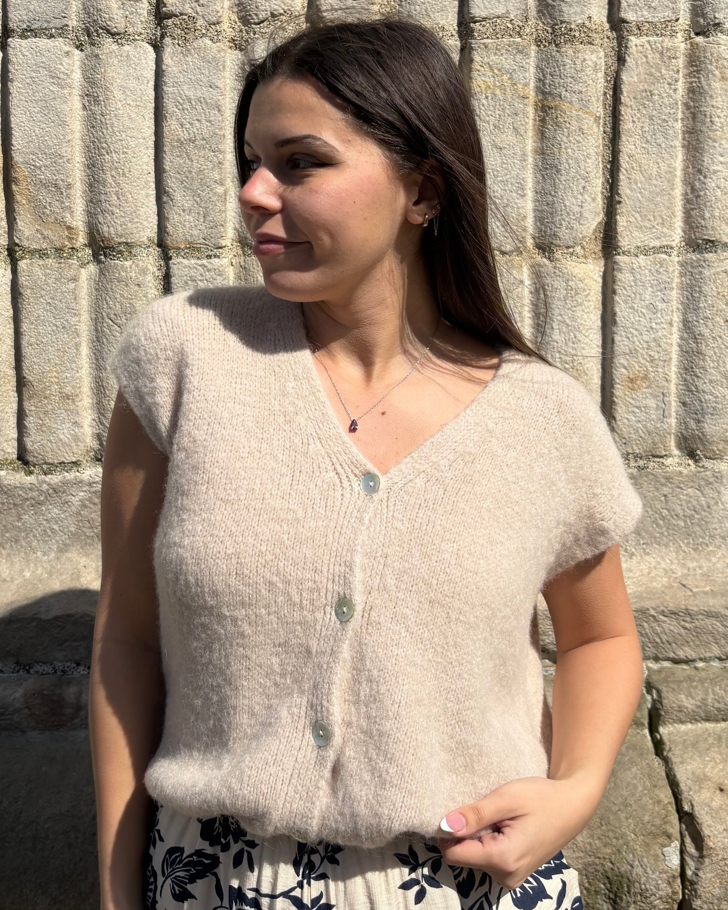 Pull Héraïs beige