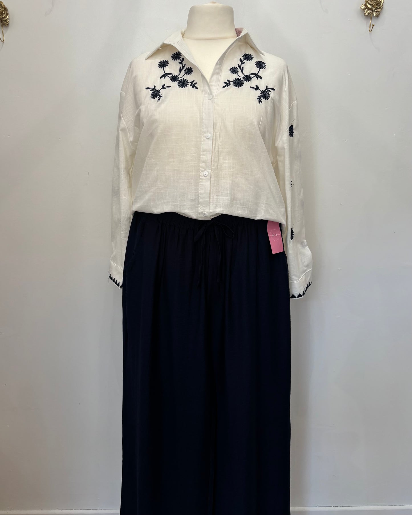 Pantalon Ornella marine