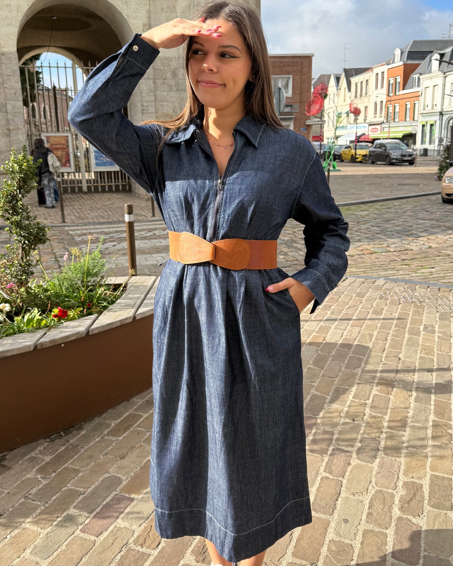 Robe jean Anila