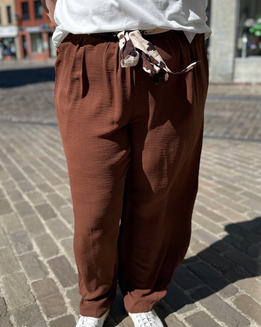Pantalon Fiona marron