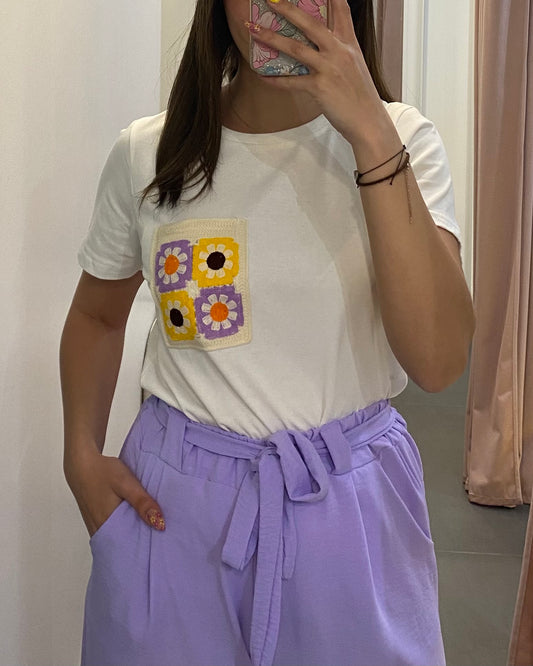 T-shirt Violette