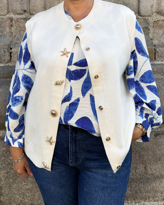 Gilet Adeline grande taille