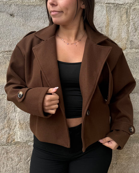 Veste Kessy marron