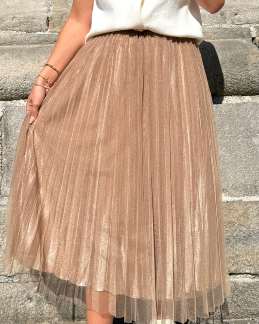Jupe Linda taupe
