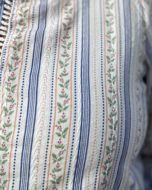 Chemise rayures bleu