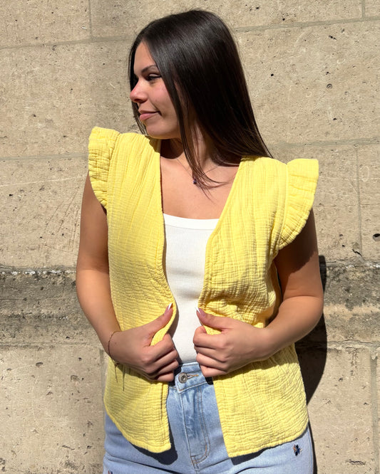 Gilet Marianne jaune