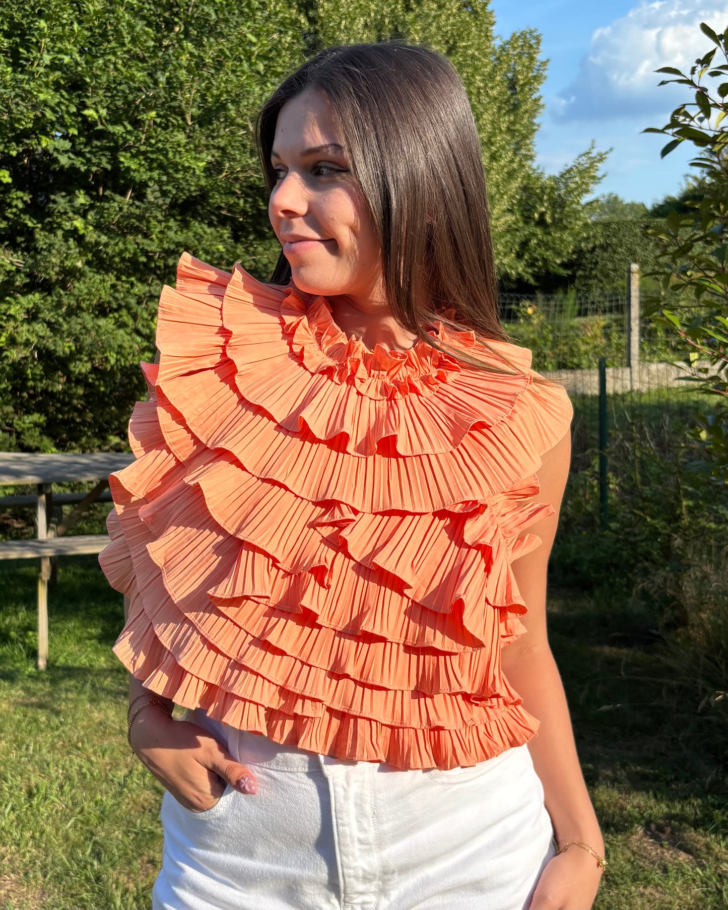 Haut Inaya orange