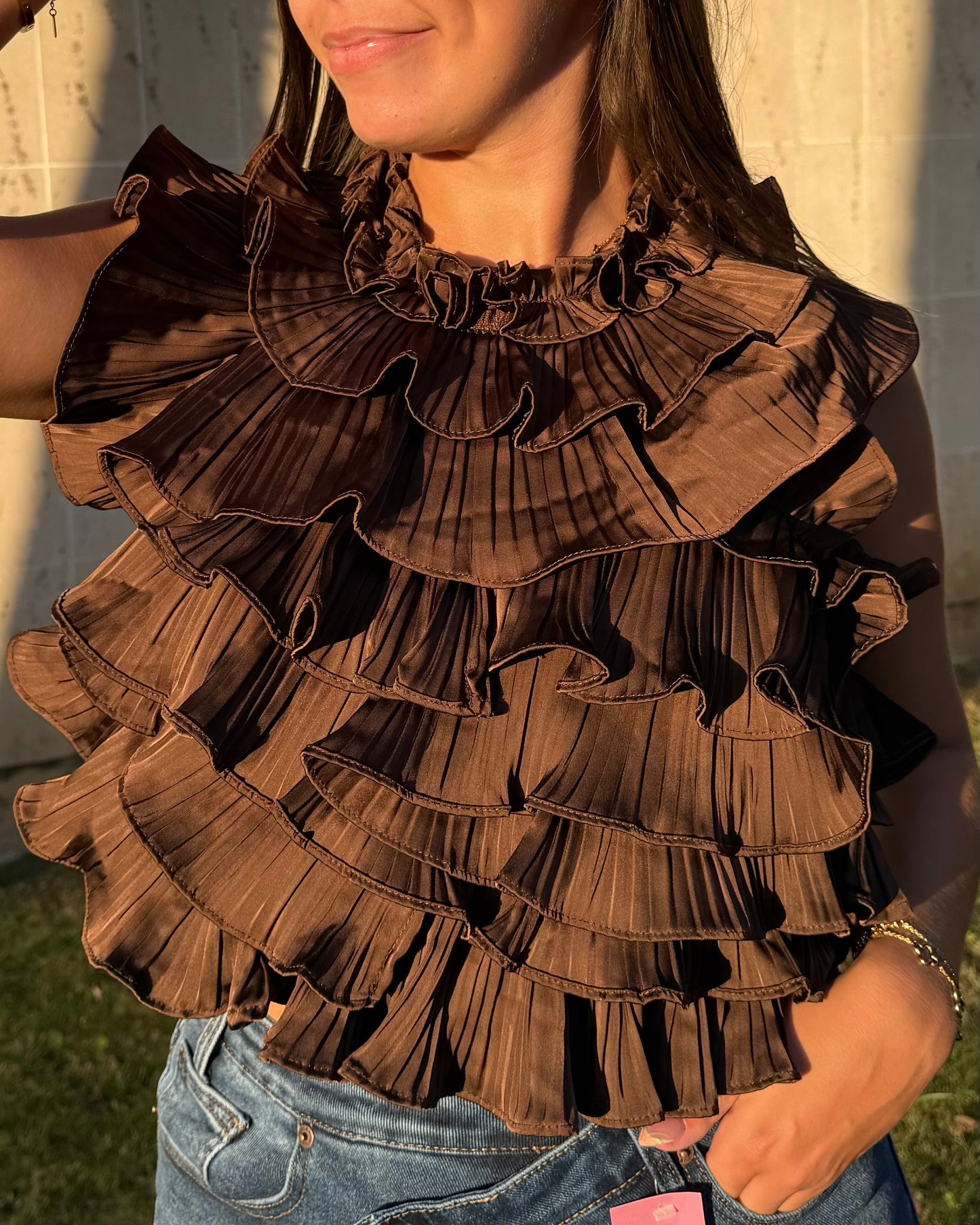 Haut Inaya marron