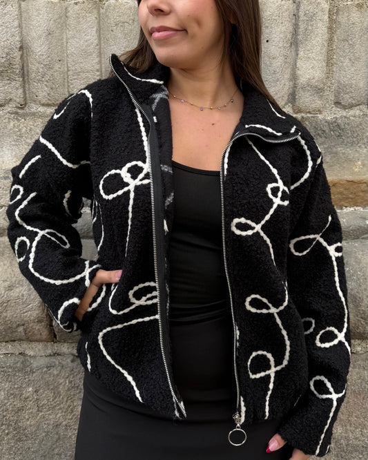 Veste Selma noir