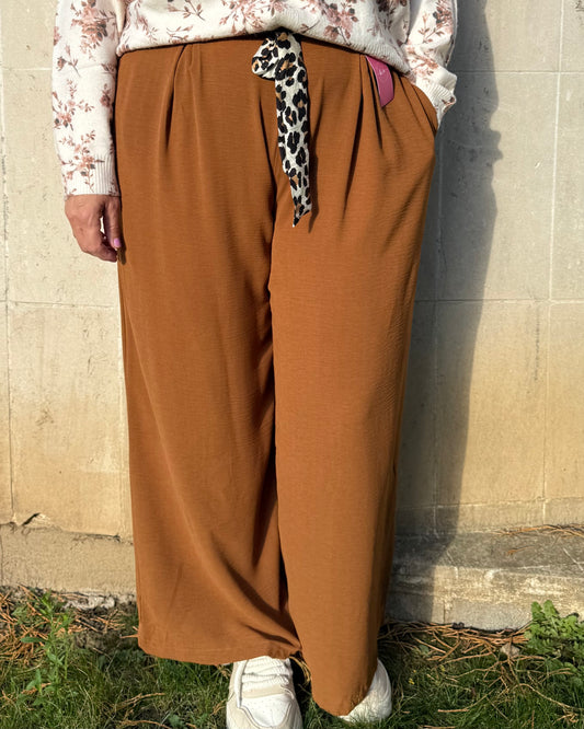 Pantalon Fiona marron