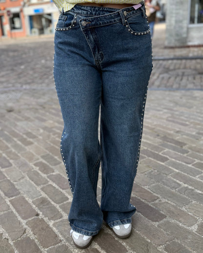 Jean clou asymétrique Erika
