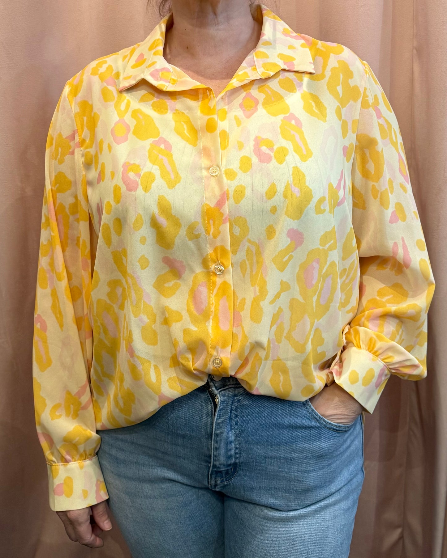 Chemise Dinaé jaune