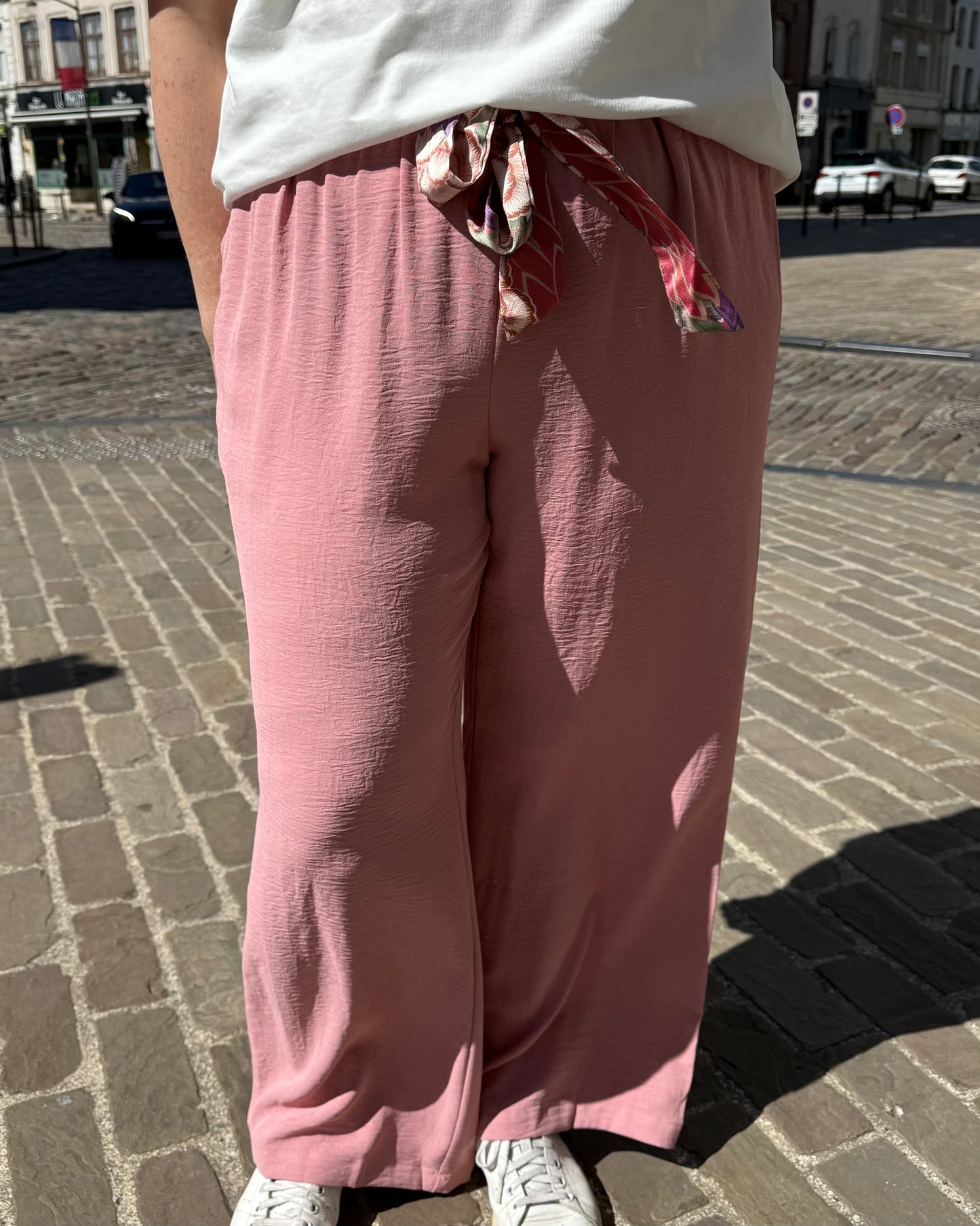 Pantalon Fiona rose