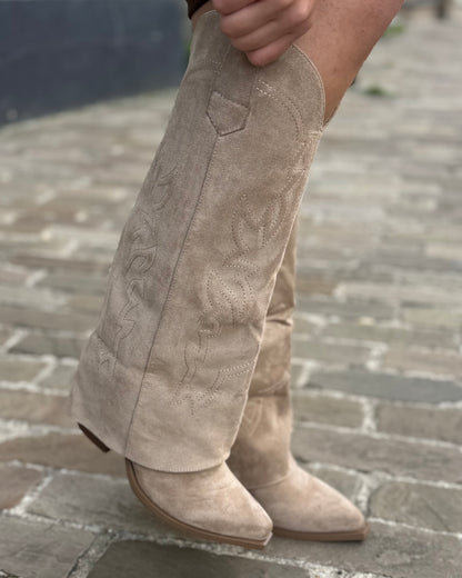 Santiags beige Yuri
