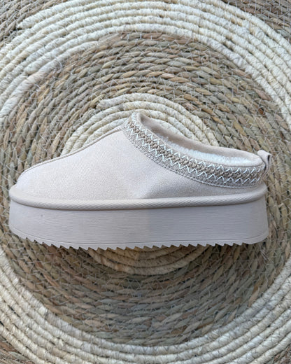 Bottines Hailey crème précommande