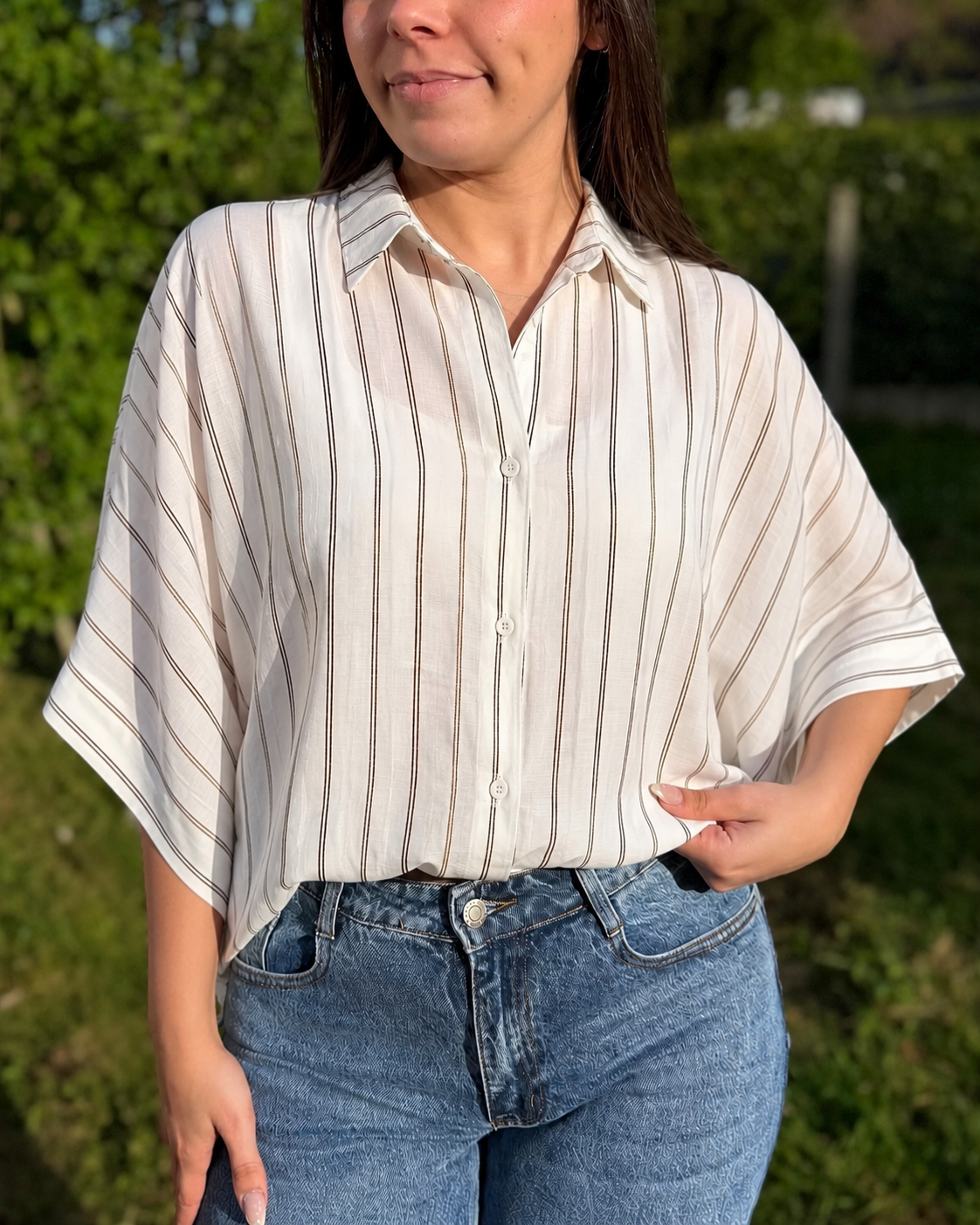 Chemise chauve souris