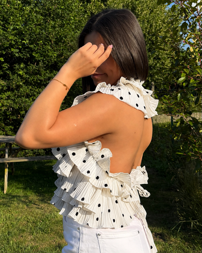 Haut Inaya pois blanc