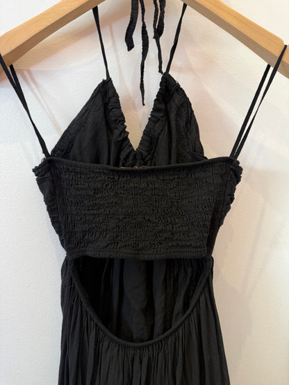 Robe dos nu noir