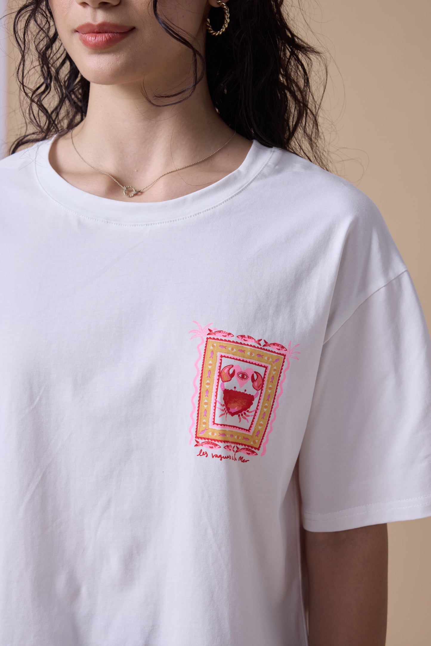 T-shirt crabe