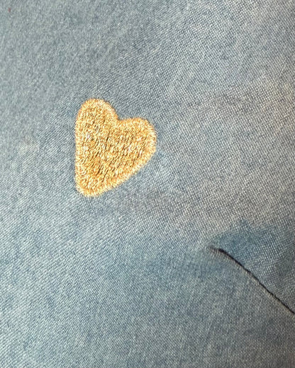 Chemise Cœur brodé Véra