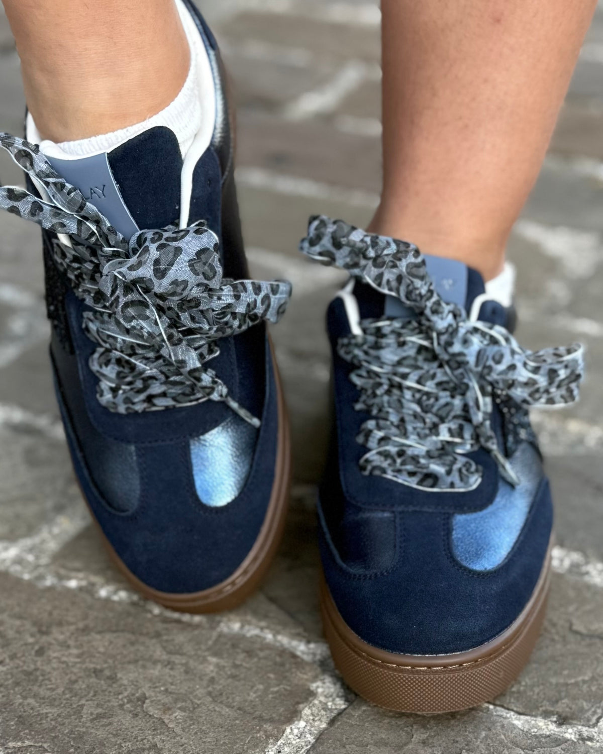 Baskets étoile bleue