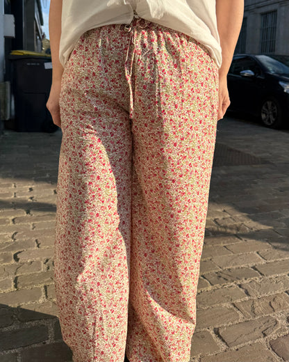 Pantalon fleuri