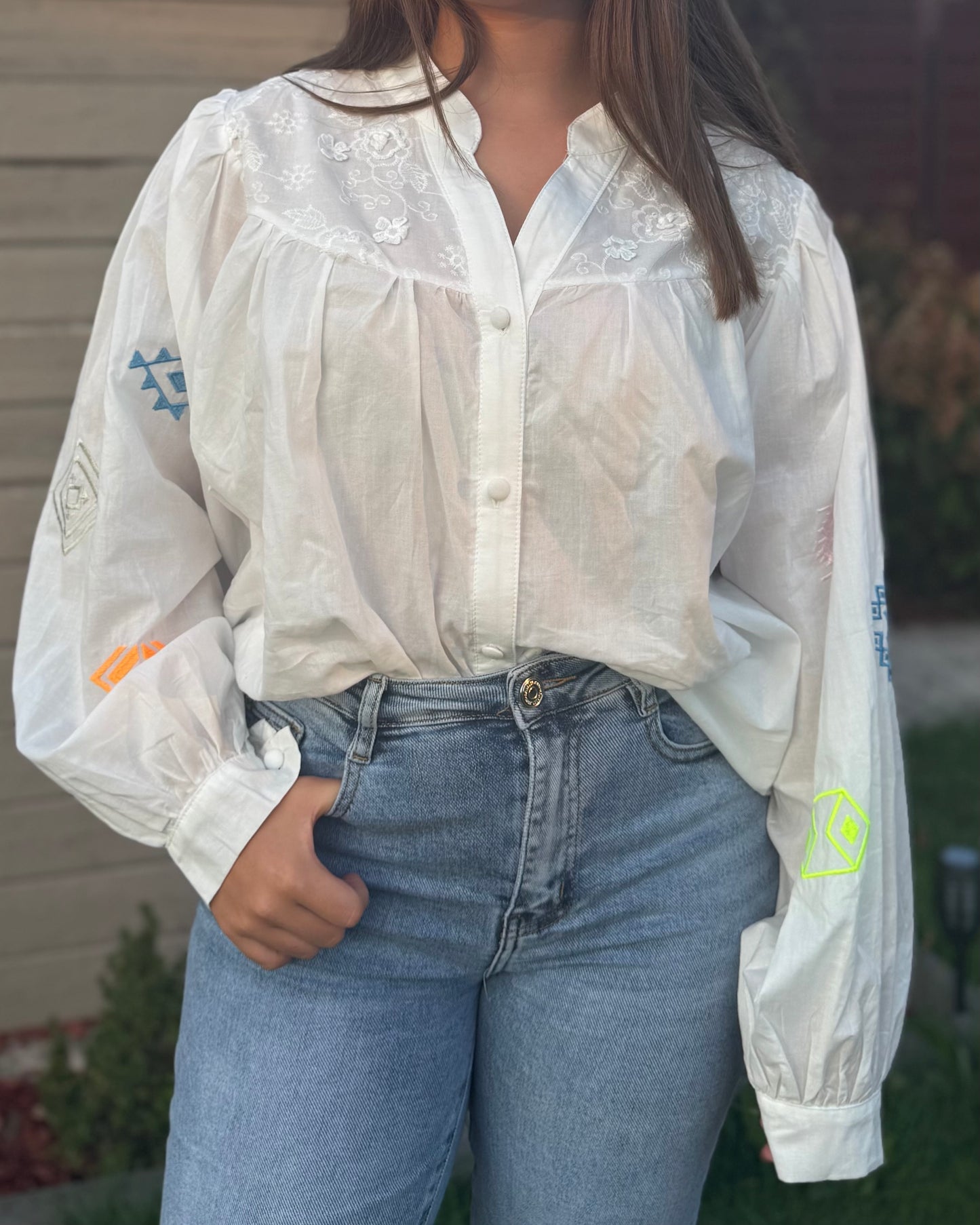 Chemise brodé Sabine