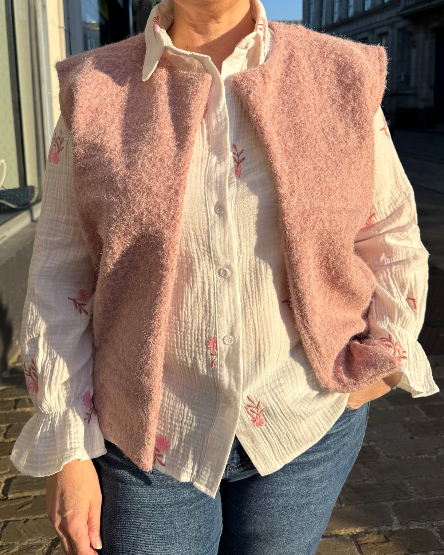 Chemise gaze de coton Flavie