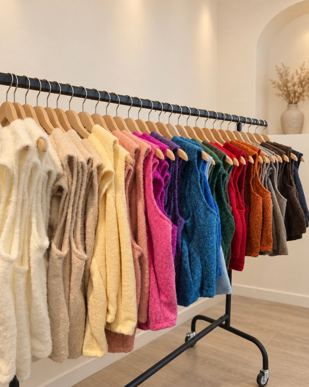 Gilet sans manches 22 couleurs