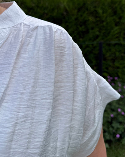 Haut blanc simple