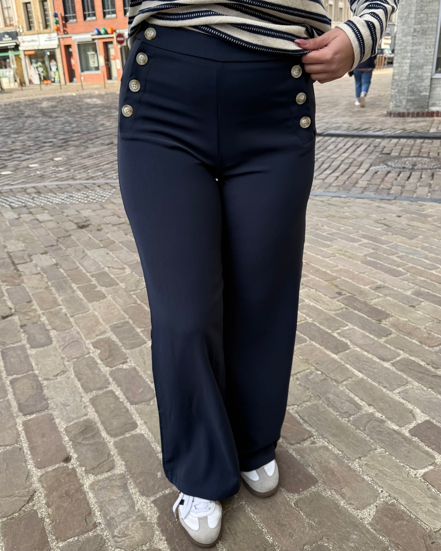 Pantalon Abigaël marine