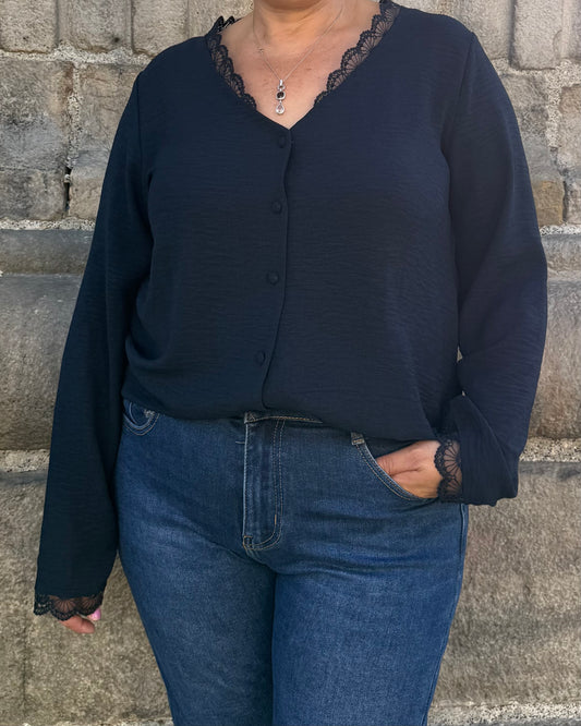 Chemise Laïa marine
