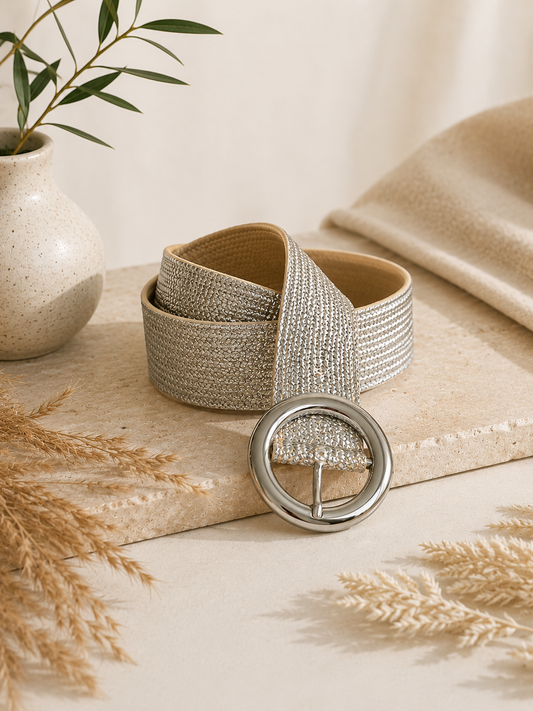 Ceinture argenté