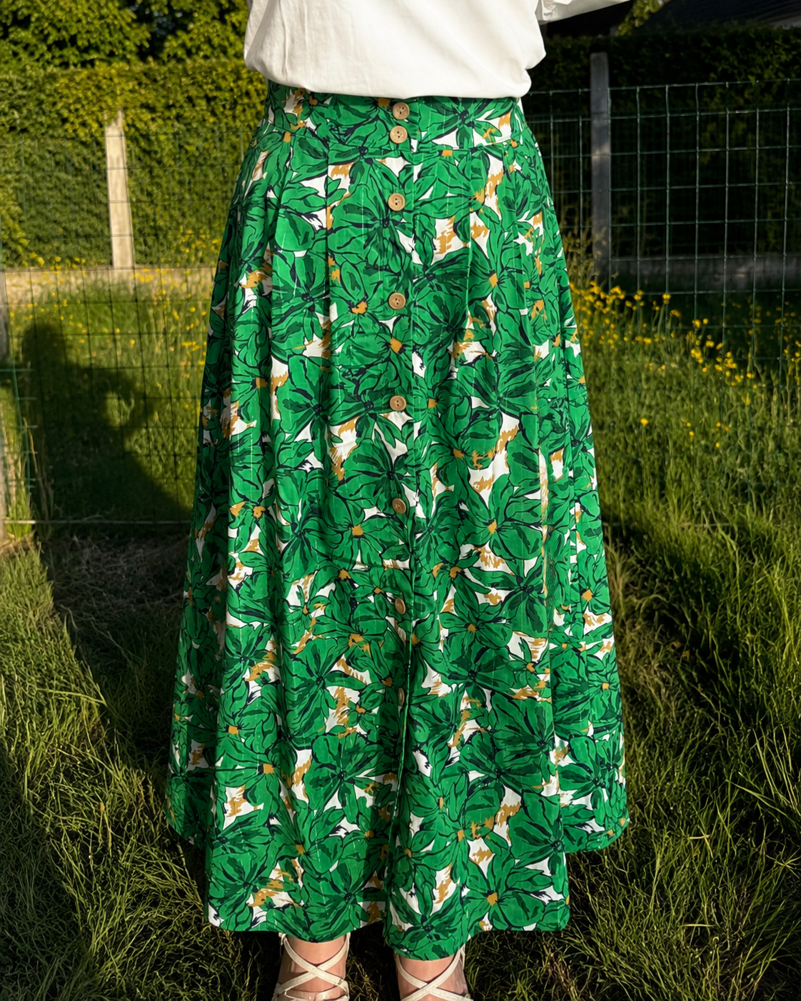 Jupe verte