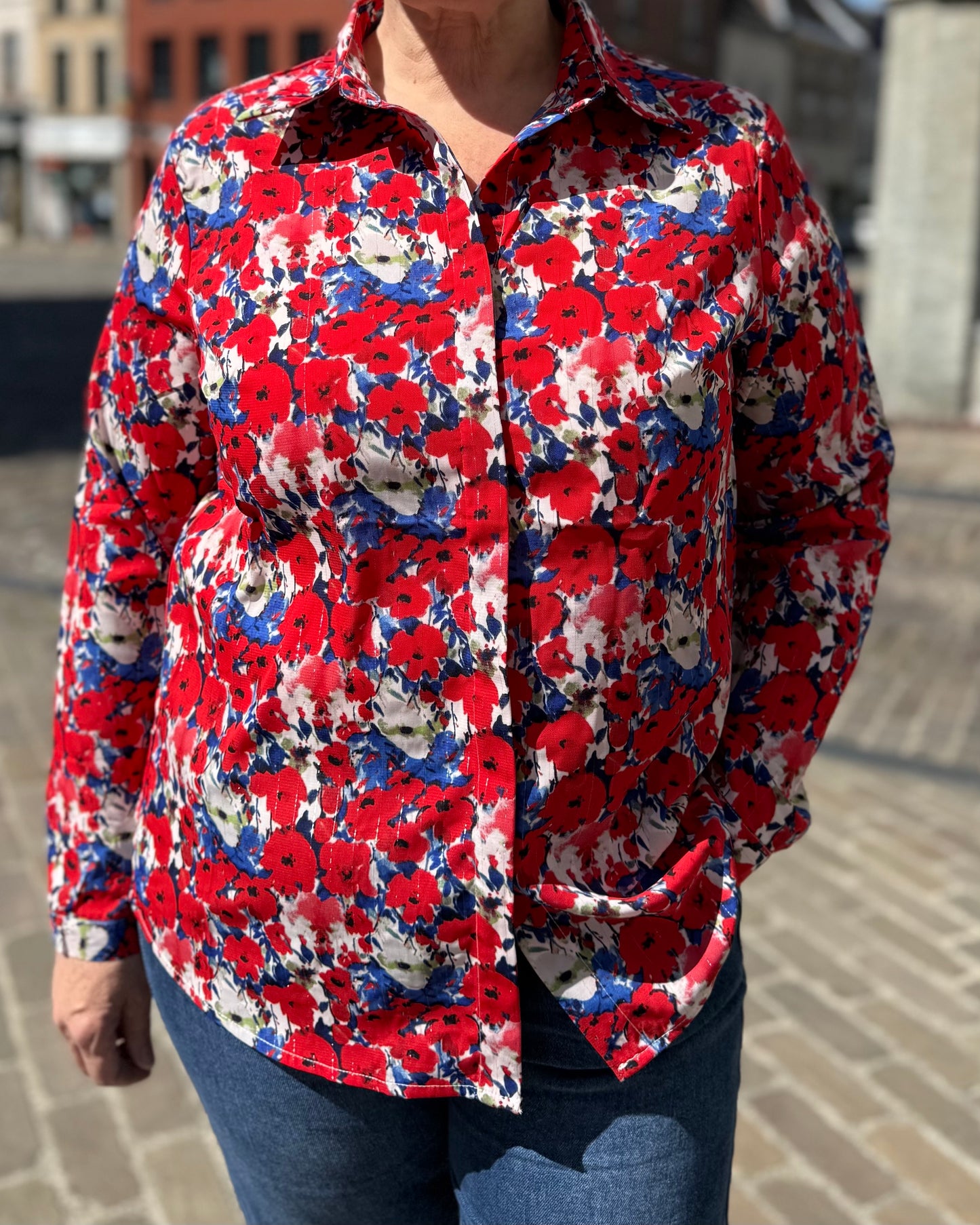 Chemise fleuris