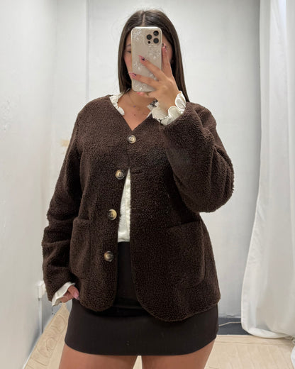 Gilet Ayana marron