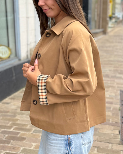 Trench court camel vichy