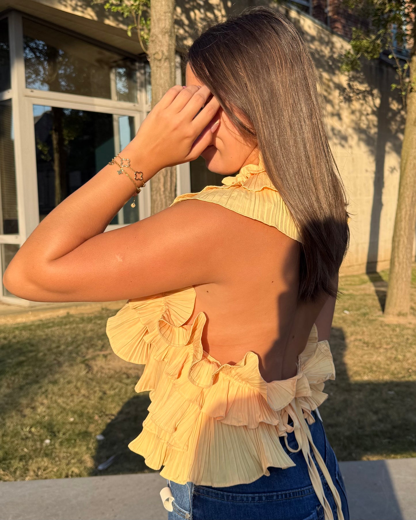 Haut Rayanna jaune