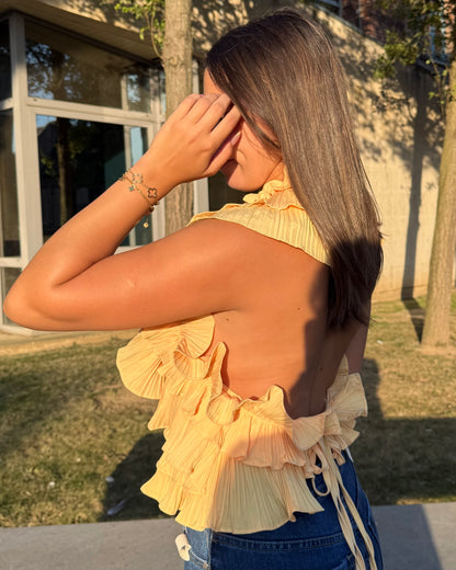 Haut Rayanna jaune