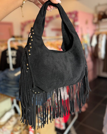 Sac franges noir