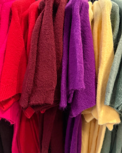 Pull manches courtes 15 couleurs