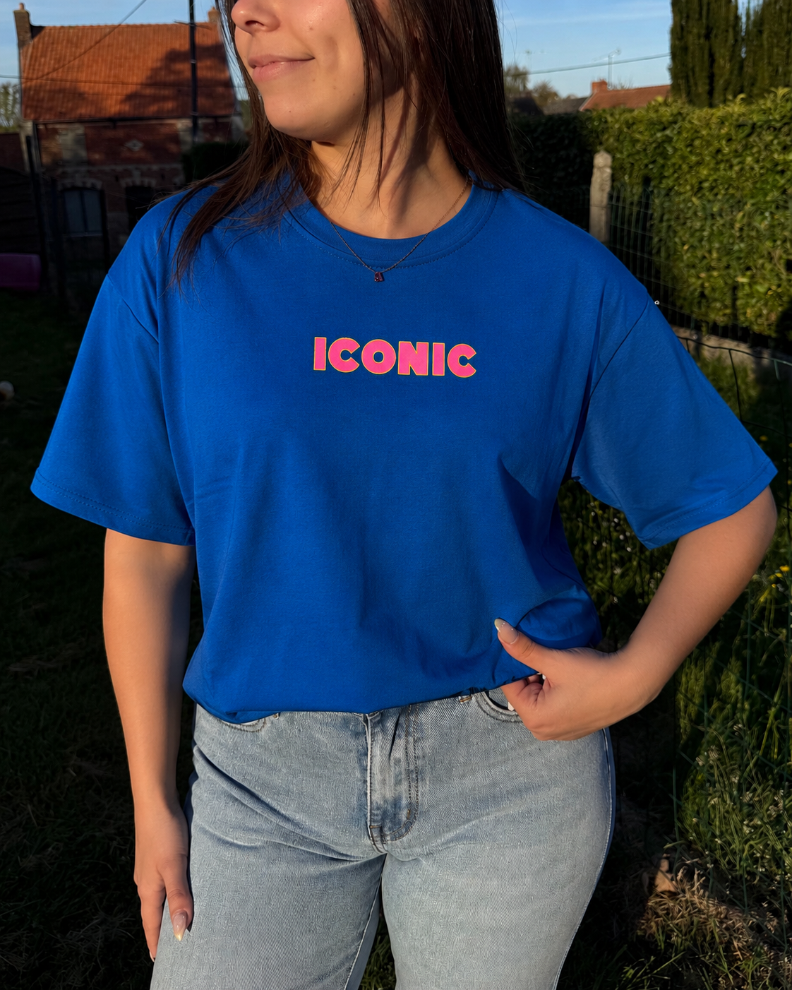 T-shirt Iconic électrique