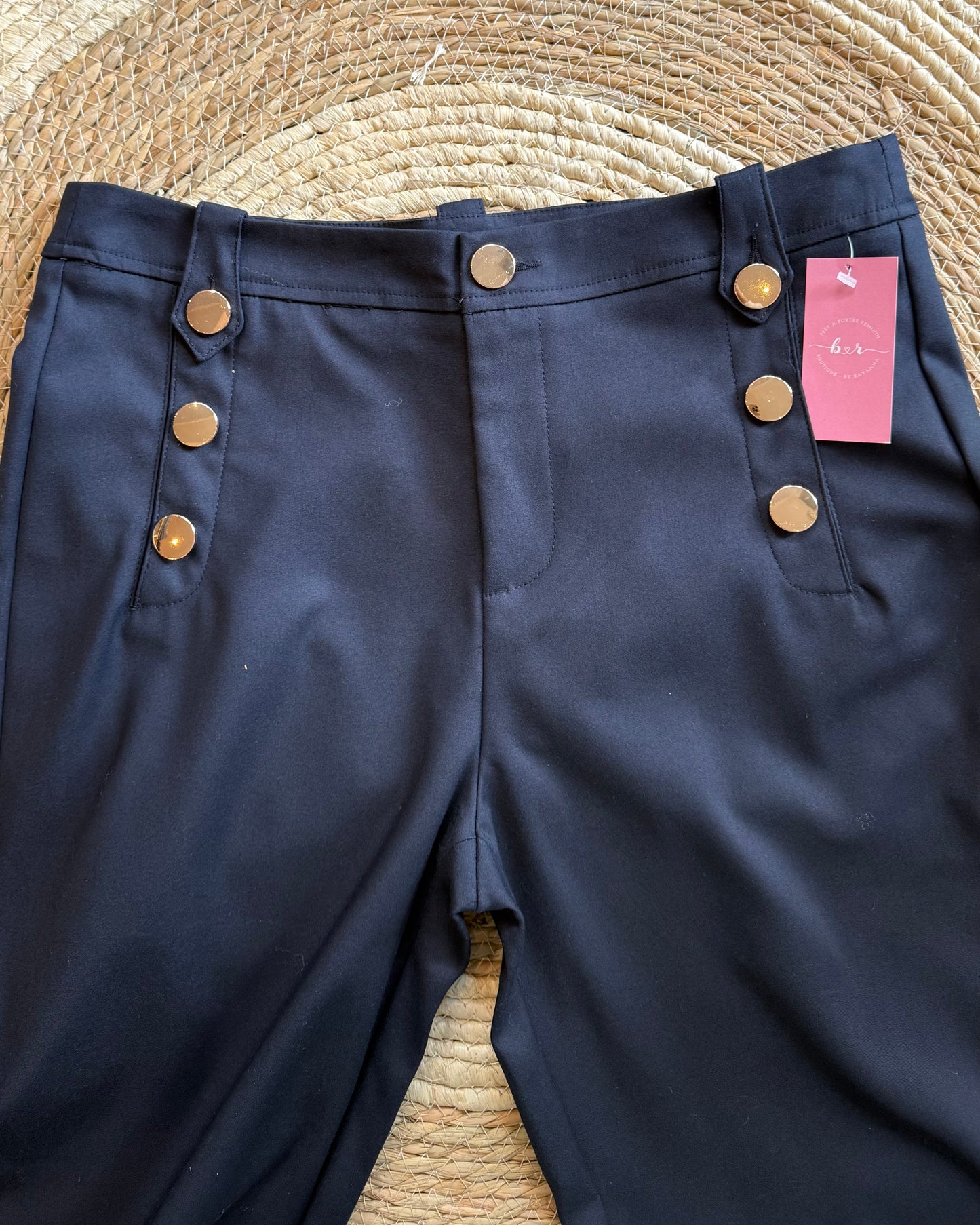 Pantalon Yasmine marine